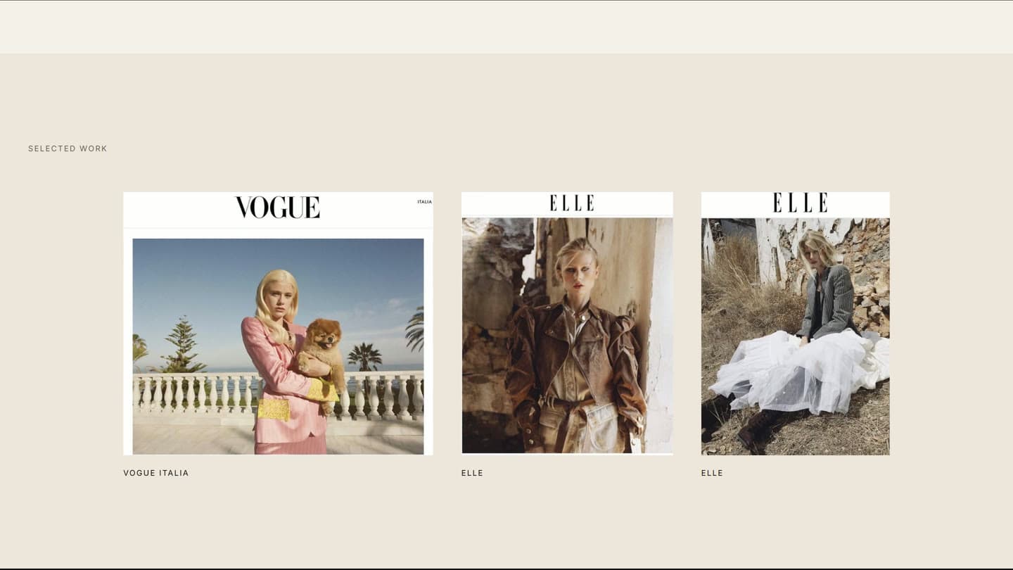 Magazine features